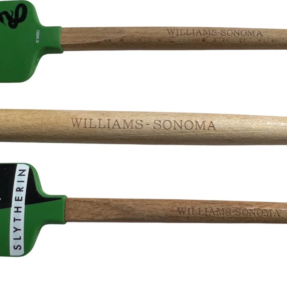 Williams Sonoma Harry Potter Slytherin Spatula and Turner Set 4pc Discontinued